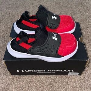 New Toddler Underarmour Sneakers